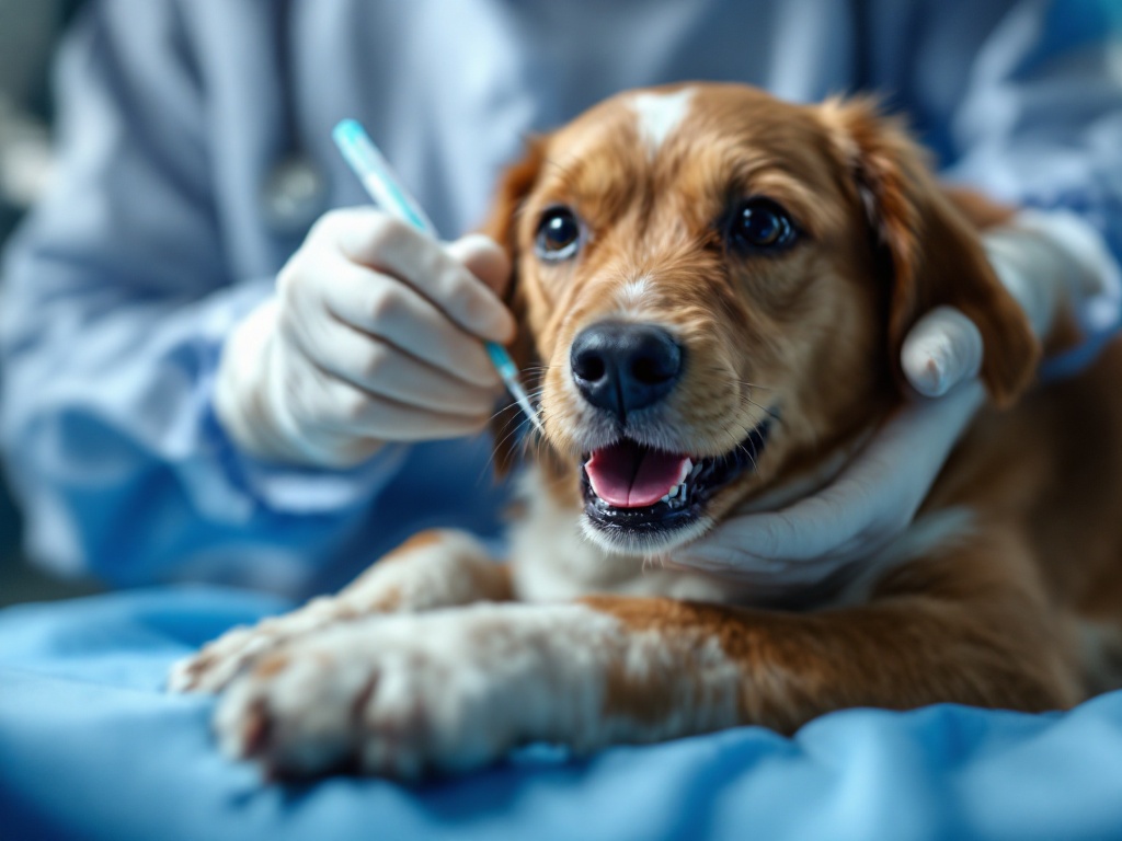 Pre-surgical IV catheter placement at OC Pets Dubai